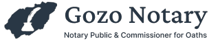 gozo notary blue