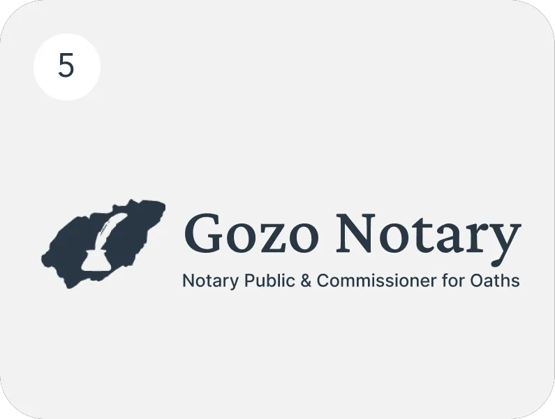 Gozo Notary Logo